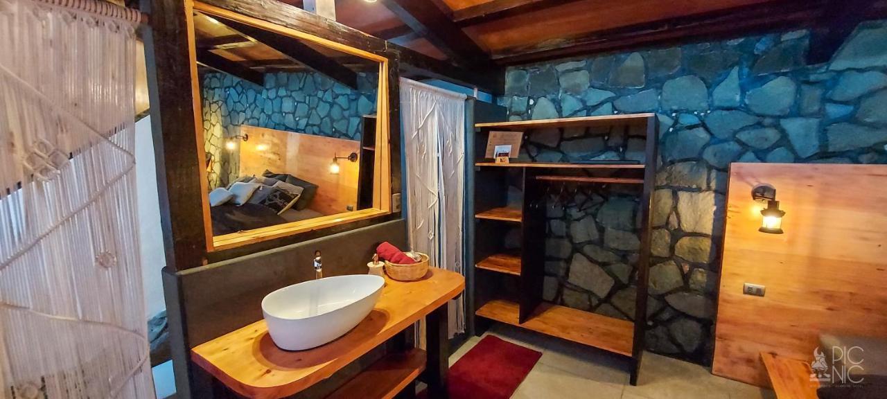 El Picnic Atitlan Hotell Tzununá Eksteriør bilde