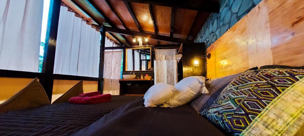 El Picnic Atitlan Hotell Tzununá Eksteriør bilde