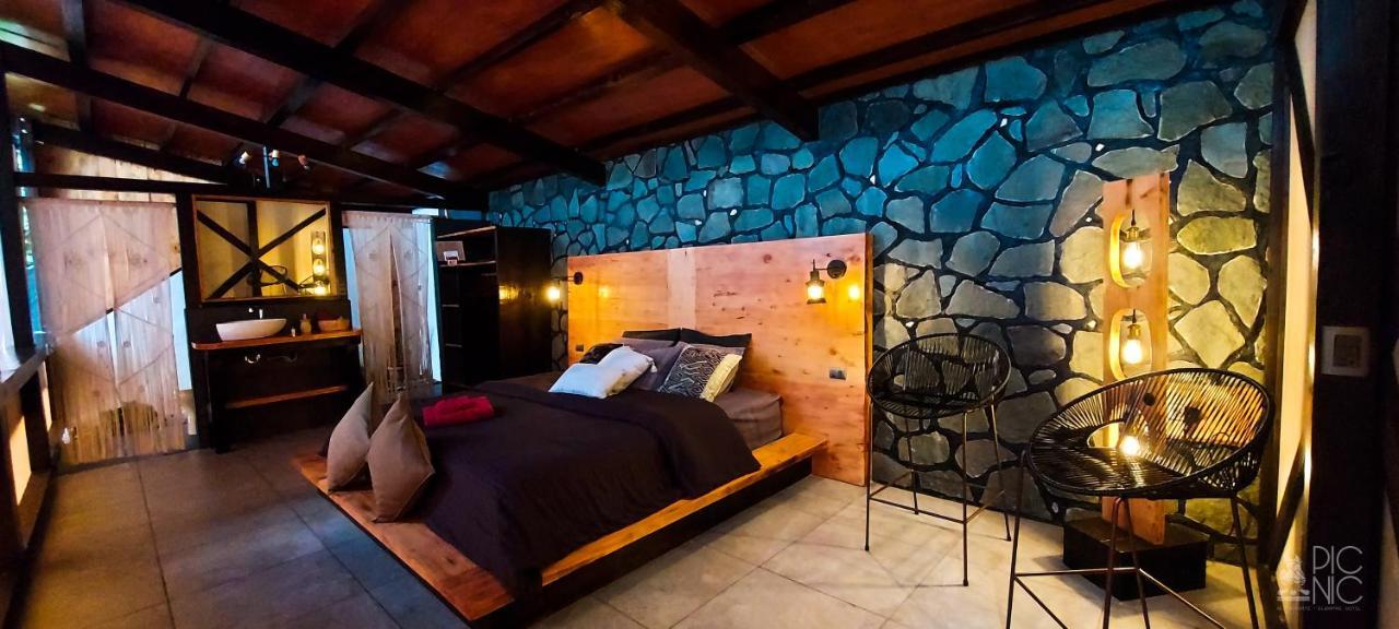 El Picnic Atitlan Hotell Tzununá Eksteriør bilde