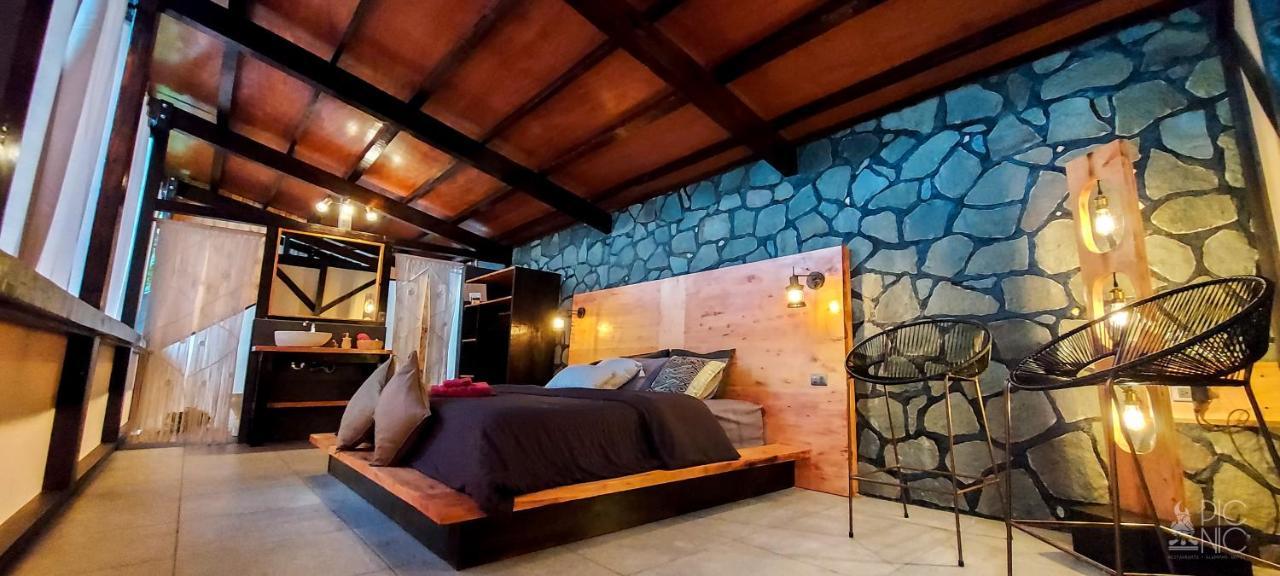 El Picnic Atitlan Hotell Tzununá Eksteriør bilde