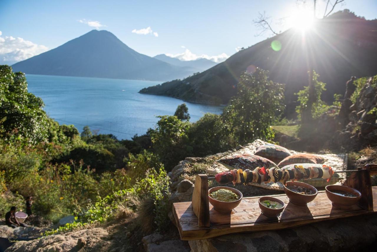 El Picnic Atitlan Hotell Tzununá Eksteriør bilde
