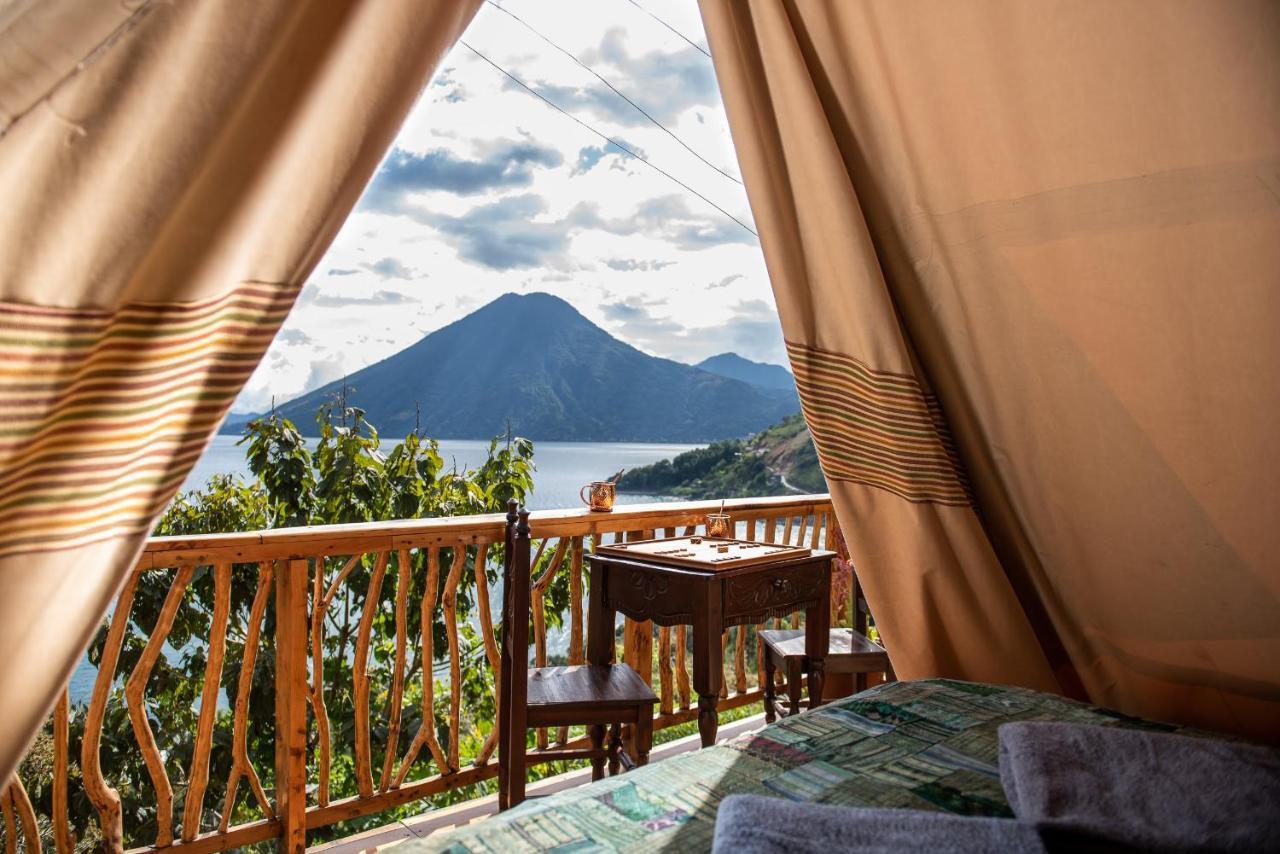 El Picnic Atitlan Hotell Tzununá Eksteriør bilde