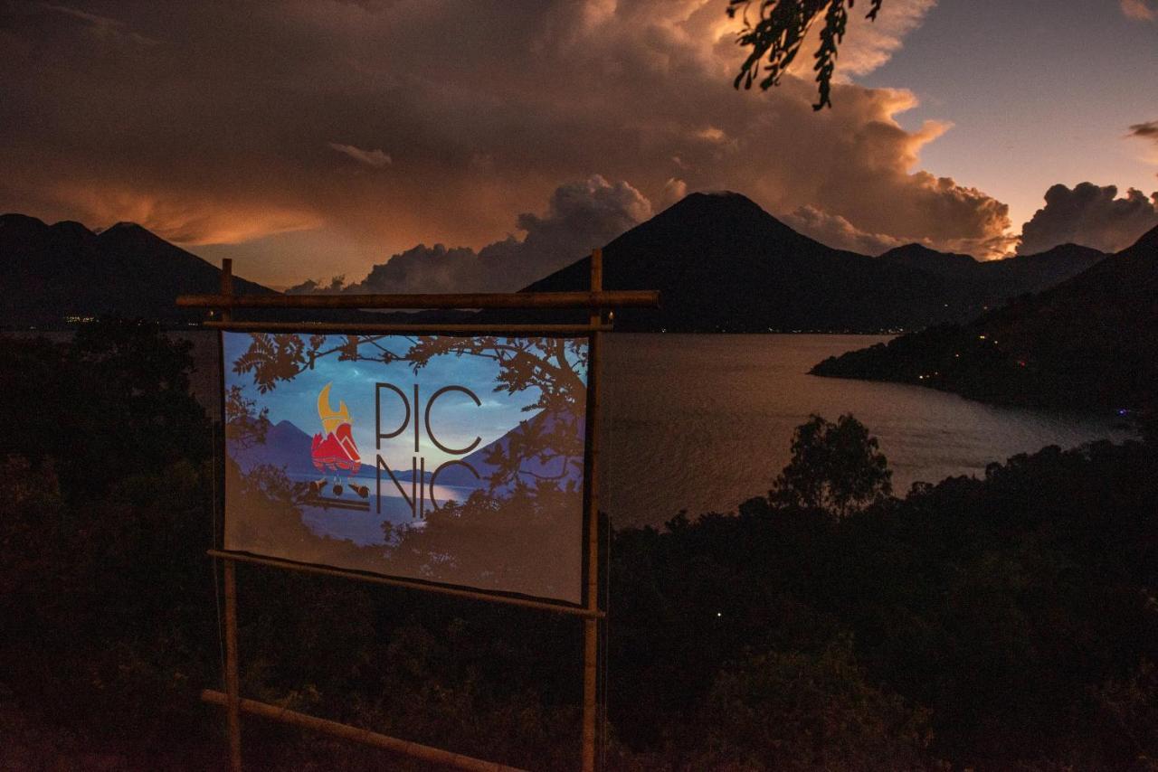El Picnic Atitlan Hotell Tzununá Eksteriør bilde