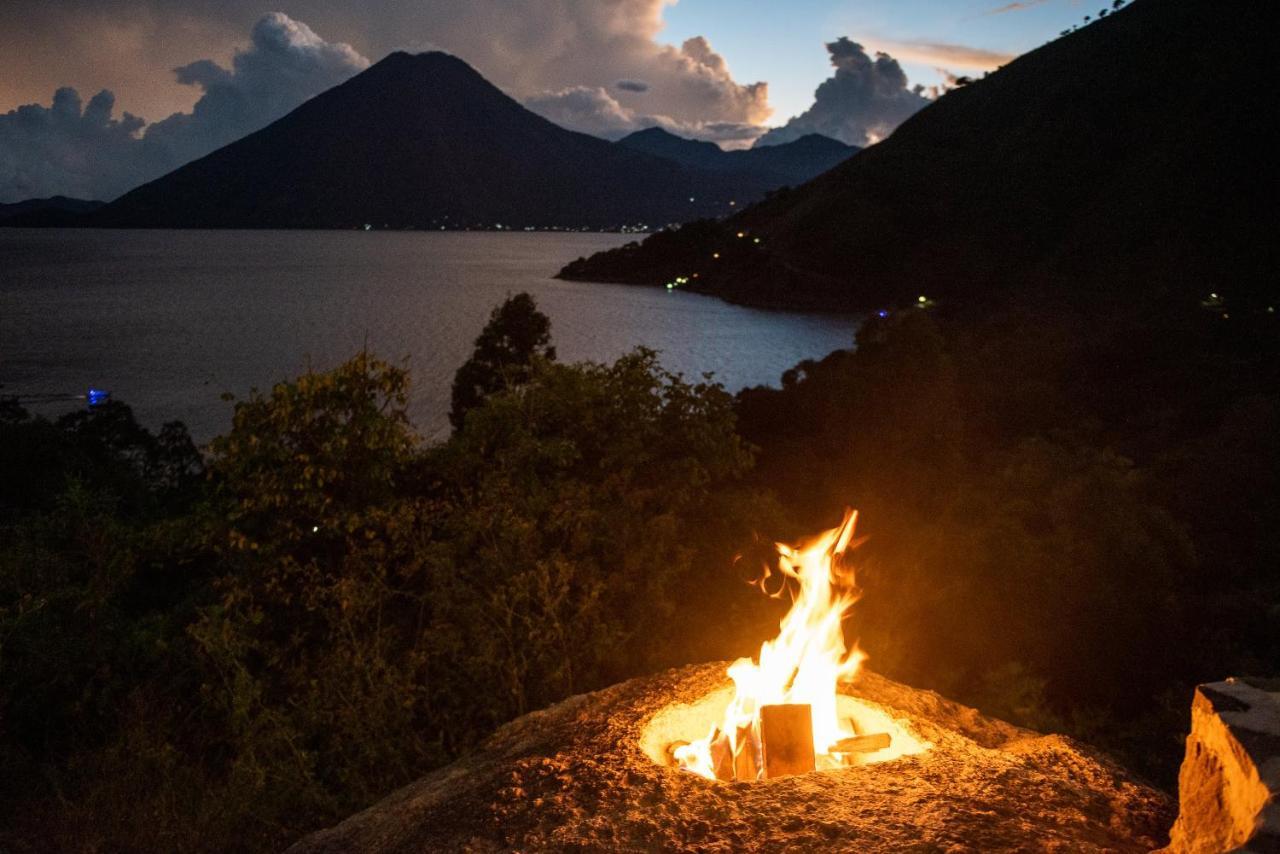El Picnic Atitlan Hotell Tzununá Eksteriør bilde
